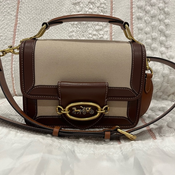 Coach Hero Crossbody Bag - Picture 1 of 8
